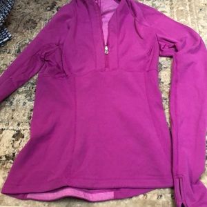 Purple Lululemon pullover size 6